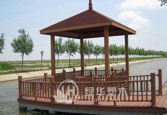 綠華塑木戶外涼亭 綠華塑木戶外涼亭