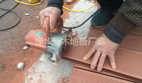 戶外塑木地板施工圖1 戶外塑木地板施工圖1